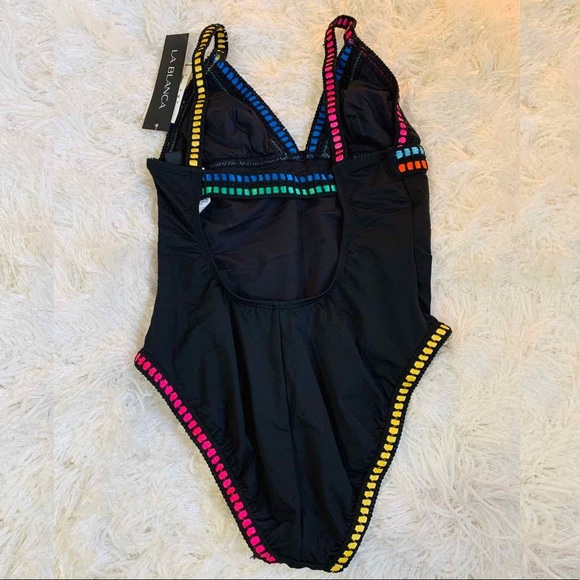 SOLD🎉 NWT La Blanca Threading Along Mio Swimsuit - Picture 5 of 6